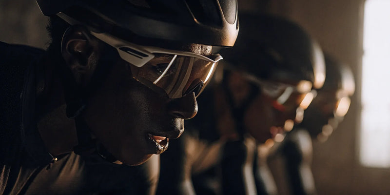 Swivel Vision goggles enhance vision training for focused athletes.