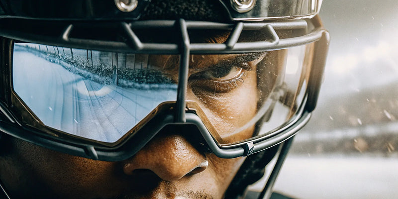 A focused athlete wearing the best athletic goggles for sport-specific training.
